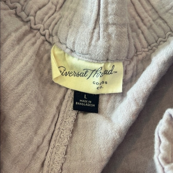 Universal Thread Lavender Crinkle Gauze Matching Set - Picture 5 of 7